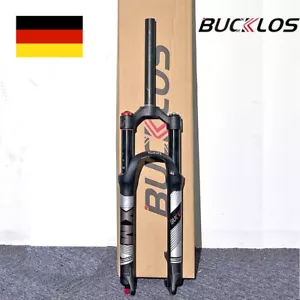 BUCKLOS 29" MTB Luftfedergabel Zugstufe 120mm Federweg 9mm QR 1-1/8 Fahrradgabel - Bild 1 von 10