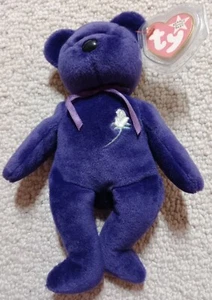 Ty Beanie Babies Princess Bear Toy 23 - Picture 1 of 10