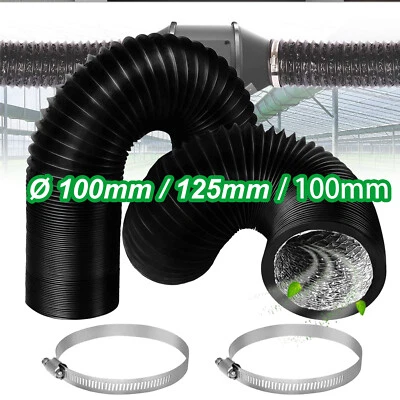 MARKENLOS Abluftschlauch Dunstabzug Trockner Flexschlauch Klimaschlauch Lüftungskanal 1-5M