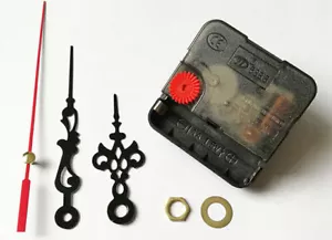 Replacement Quartz Wall Clock Movement Mechanism Motor DIY Repair Part Kit Black - Picture 1 of 8