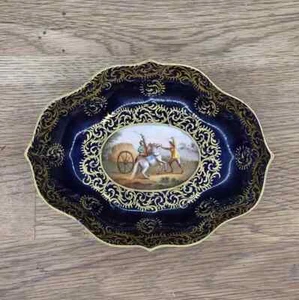 Cuenco Meissen pintura Watteau. RARO - Imagen 1 de 3