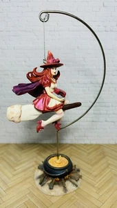Dragonsite Frosted Fantasia Cucina Strega Brigida Frassino con Base Calderone - Foto 1 di 9