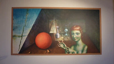 Rudolf HAUSNER (Wien 1914-1995) "Penelope"1974 Serigrafie signiert TOP-NEUwertig - Bild 1 von 4