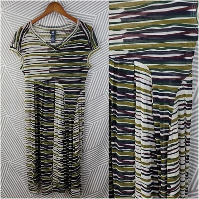 Vestido Lilith Malla Transparente Lagenlook Talla Grande Capas Cubrir Falda Plisada Foto 1 de 4