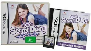 Nintendo DS MY SECRET DIARY Girls NDS Tested Complete Manual Eur Ds Lite G Vg - Picture 1 of 7