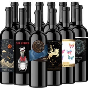 12 Bottle - Mixed Shiraz 750ml 2022 Red Wine South Australia Vineyards Aust Wide - Picture 1 of 7