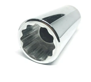 Armstrong Tools 1"" tuerca de gancho A 3/4"" / 12 cantos zócalo de cromo profundo 13-332 - Imagen 1 de 5