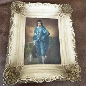 The Blue Boy Framed Print Sir Thomas Gainsborough Vintage Wall Decor - Picture 1 of 6