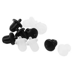 10 Pcs Cache Anti Poussière 6.35mm, Prise Caoutchouc Prise Port Bouchon Poussière pour Audio - Photo 1 sur 8