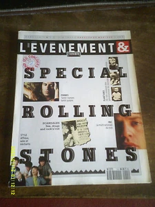 REVUE L EVENEMENT SPECIAL ROLLING STONES MICK JAGGER JUIN 1990 - Imagen 1 de 3