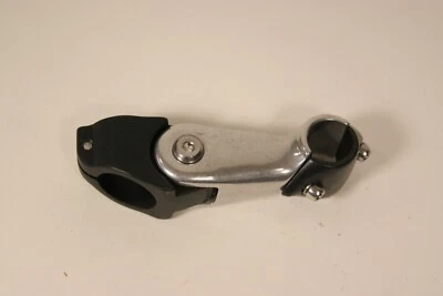 Breezer Alloy Adjustable Stem 25.4 x 100mm 0 to 60 degree rise Black 274 Gr ST51 - Image 1 of 2