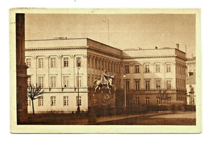 Polish RPPC of Memorial to Count Joseph Poniatowski Saski Square Warsaw Poland - Picture 1 of 2