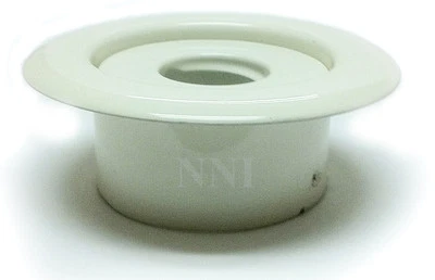 NNI Fire Sprinkler Recessed Escutcheon Off-White- 1/2" IPS-3/4 Adj. Skirt SES-601OWH
