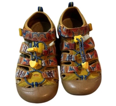 Keen Newport h2 Sandal Orange Peel/Yellow. Youth Size 3, Hiking, Water Shoe. - Image 1 of 4