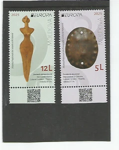 Moldawien Europa 2025 nationale archäologische Ausgrabungen postfrisch - Bild 1 von 1