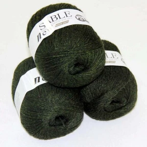 WOOL 3X50gr Super Warm Pure High Cashmere Blankets Rugs Hand Crochet Yarn 22 - Picture 1 of 12