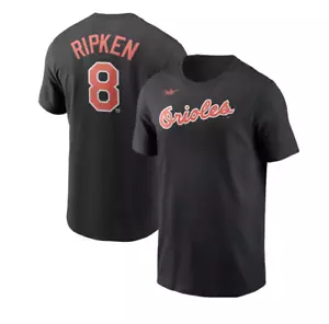 Maglietta Nike Player Baltimore Orioles Youth Cal Ripken #8 - nera - Foto 1 di 3