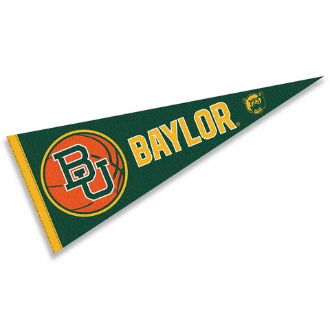 Baylor BU Bears 12 in X 30 in Basketball Pennant Cover