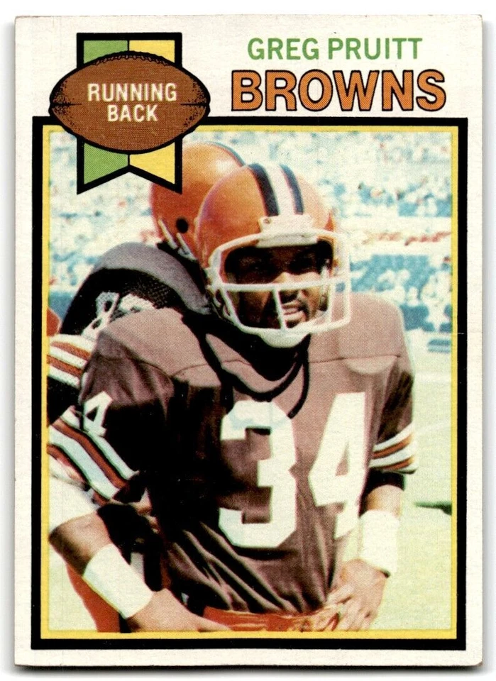 1979 Topps Greg Pruitt Cleveland Browns #455 - Image 1 of 2