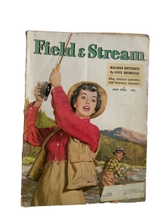 July 1952 Field & Stream Magazine Malabar Brittany’s By Louis Bromfield - Picture 1 of 3