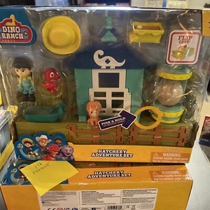 Dino Ranch Hatchery Adventure Figure and Accessories Set (Ages 3+) - Picture 1 of 8