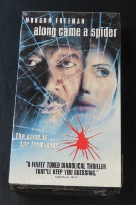 Along Came a Spider (VHS, 2001, Full Screen) Factory Sealed NOS Freeman - Image 1 of 2