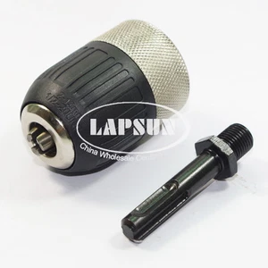 Heavy Duty Hand Tools Keyless SDS Drill Chuck 2-13mm1/2-20UNF+ SDS Plus Adaptor - Picture 1 of 4