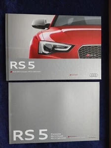 AUDI RS 5 8T 8F Coupe Cabriolet Hardcover Prospekt 4.2014 + Preisliste - Picture 1 of 11