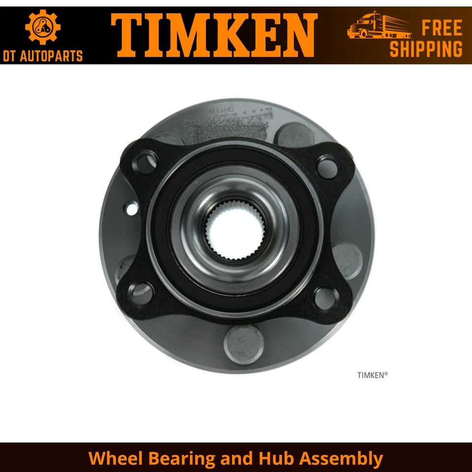 Conjunto de cojinete de rueda y buje delantero para Mercury Sable 2008-2009 Timken Foto 1 de 4