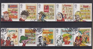2012 GB - S.G: 3284/3293 COMICS - USED SET - Bild 1 von 1