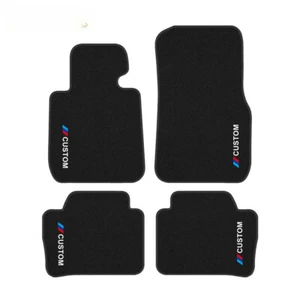 For BMW 3 Series VI F30 2011-2019 luxury Carpet Velour Car Floor Mats Liners - Foto 1 di 11