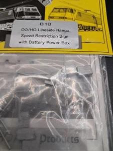 Letrero de restricción de velocidad KNIGHTWING B10 con caja de alimentación de batería (metal) - Imagen 1 de 2