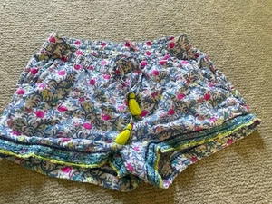 Ladies Vineyard Vines Flamingo Floral Print Cotton Shorts Size S - Picture 1 of 3