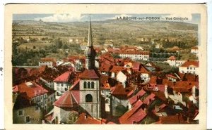 France La Roche-sur-Foron - Total View old postcard - Picture 1 of 3