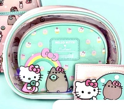 Hello Kitty x Pusheen Makeup Bags NWT - Image 1 of 3