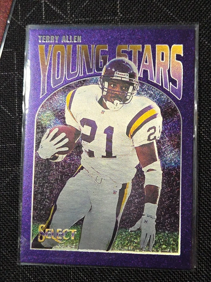 1993 Terry Allen Select Young Stars #7 Vikings - Image 1 of 1