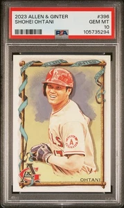 🔥 PSA 10!! 2023 Topps Allen & Ginter SHOHEI OHTANI #396 - Picture 1 of 2