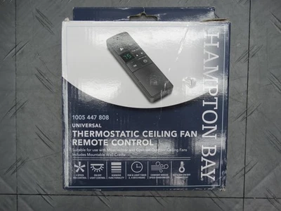 Hampton Bay 3-Speed Universal Ceiling Fan Thermostatic Remote Control 1005447808 - Image 1 of 4