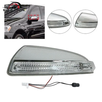 Fit Benz W164 ML350 ML550 GL450 LH Door Side Mirror Turn Signal Light 1649061300 - Imagem 1 de 4