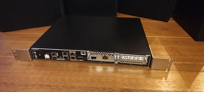 Cisco ISR4321-SEC/K9 Router With 1GE-CU-SFP + Rack Mount Ears - Image 1 of 2