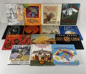 Lot Of 14 Illustrated Children’s Hardcover Picture Books 1990’s 2000’s - Picture 1 of 7