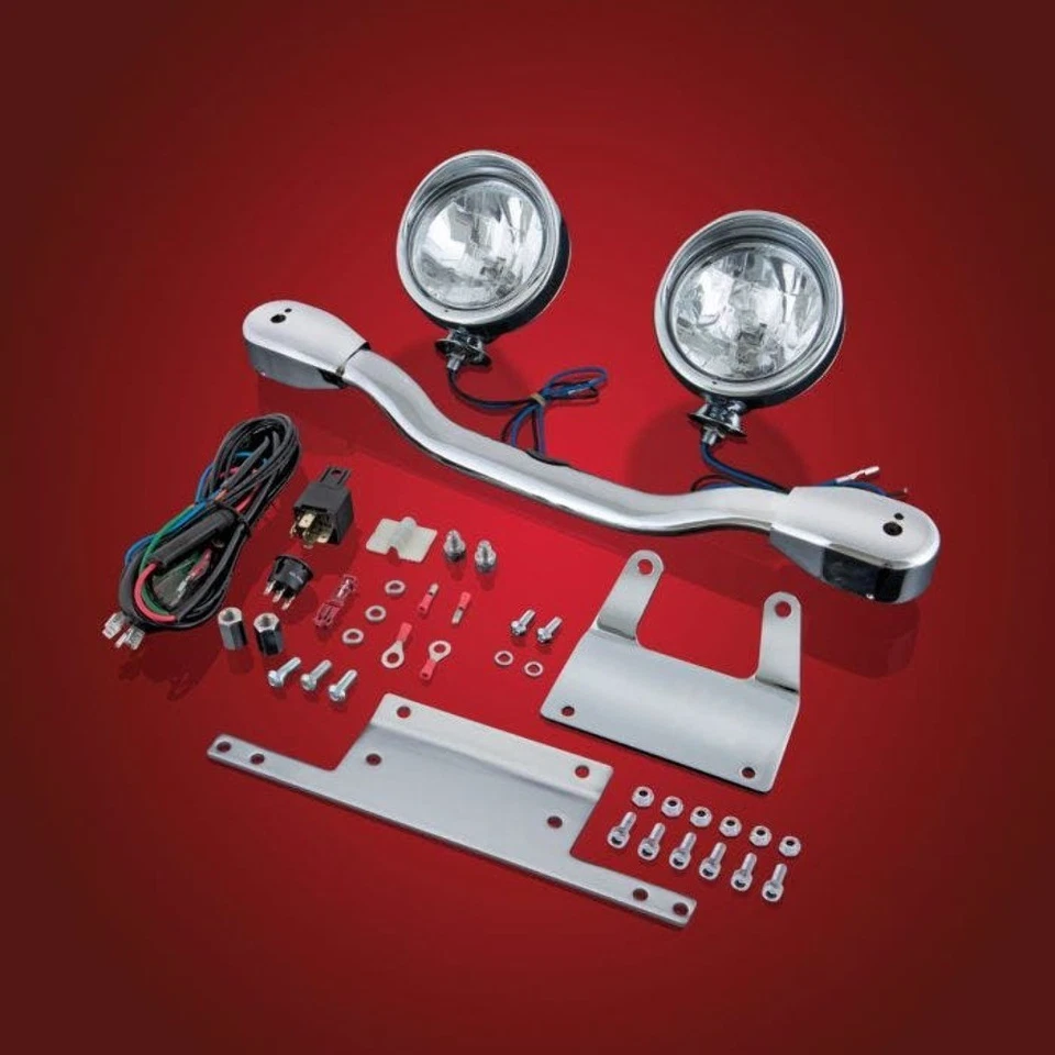 SHOW CHROME 61-115 Driving Light Kit - Yamaha Royal Star XVZ1300 1999-2013 - Image 1 of 1