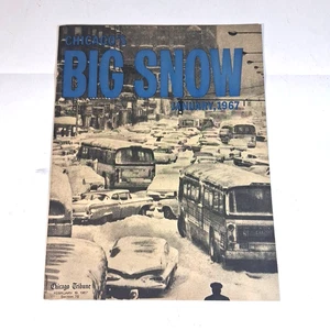 Chicago's Big Snow January 1967 Chicago Tribune February 19 Insert Illustrated - Picture 1 of 14