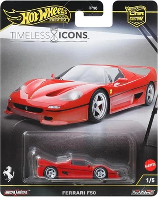 *PRE ORDER* 2025 Hot Wheels Car Culture Timeless Icons FERRARI F50 - Image 1 of 4