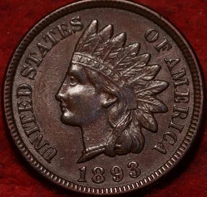 1893 Philadelphia Mint Indian Head Cent - Picture 1 of 2