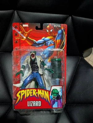 TOY BIZ 蜘蛛侠 LIZARD MOC 活动人偶 70019 2002 H24 — 第 1/2 张图片