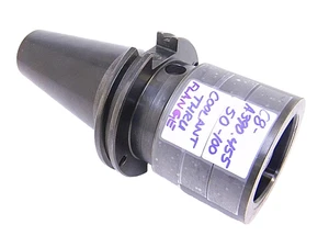 Used Sandvik Coro Capto CAT50 Basic Holder with Coolant C8-A390.455-50-100 - Picture 1 of 4