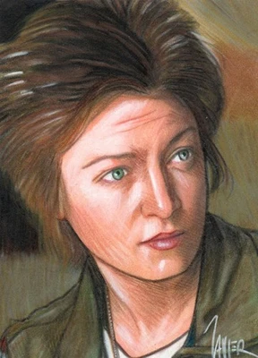 Alien LAMBERT Nostromo VERONICA CARTWRIGHT Sketch Card ORIGINAL 1/1 ART - Image 1 of 2