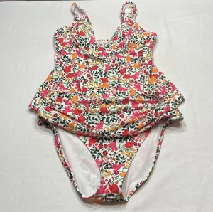 Costume da bagno donna Draper James due pezzi motivo floreale taglia L/XL - Foto 1 di 11