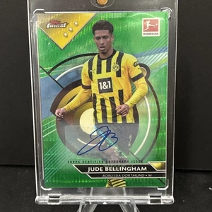 2023 Topps Finest Bundesliga Jude Bellingham Auto /30 SSP! - Picture 1 of 2